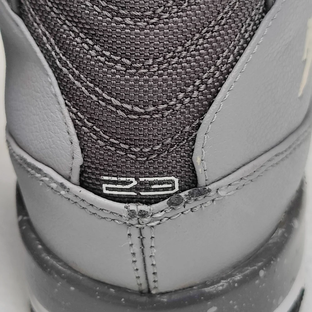 Jordan Youth Gray High Tops Size 6.5Y